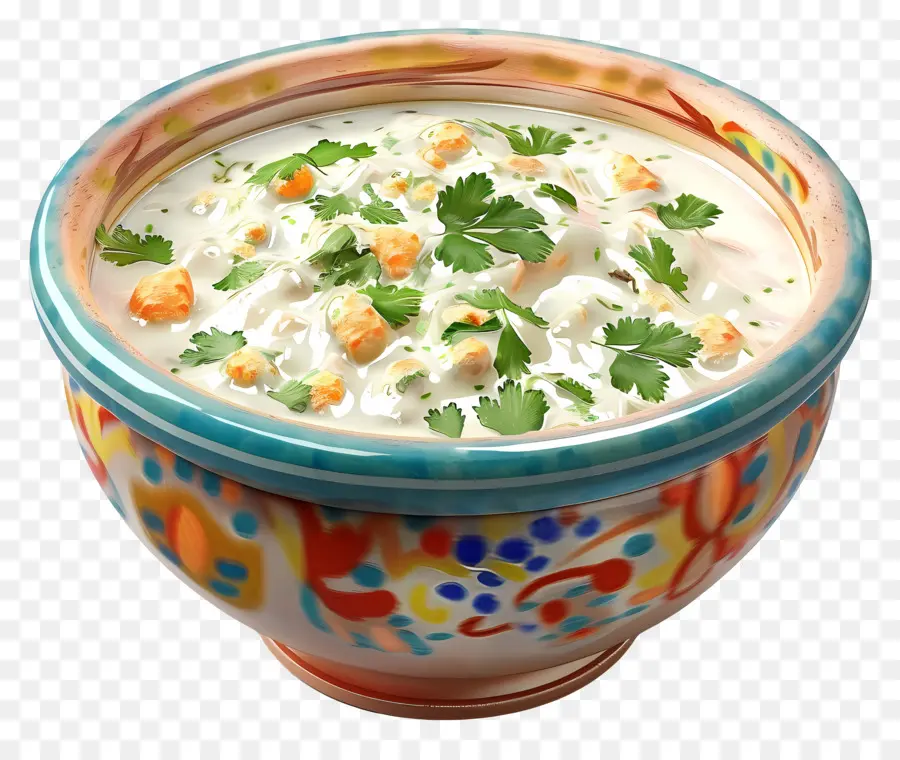 Boondi Raita Raita，Tigela De Sopa PNG