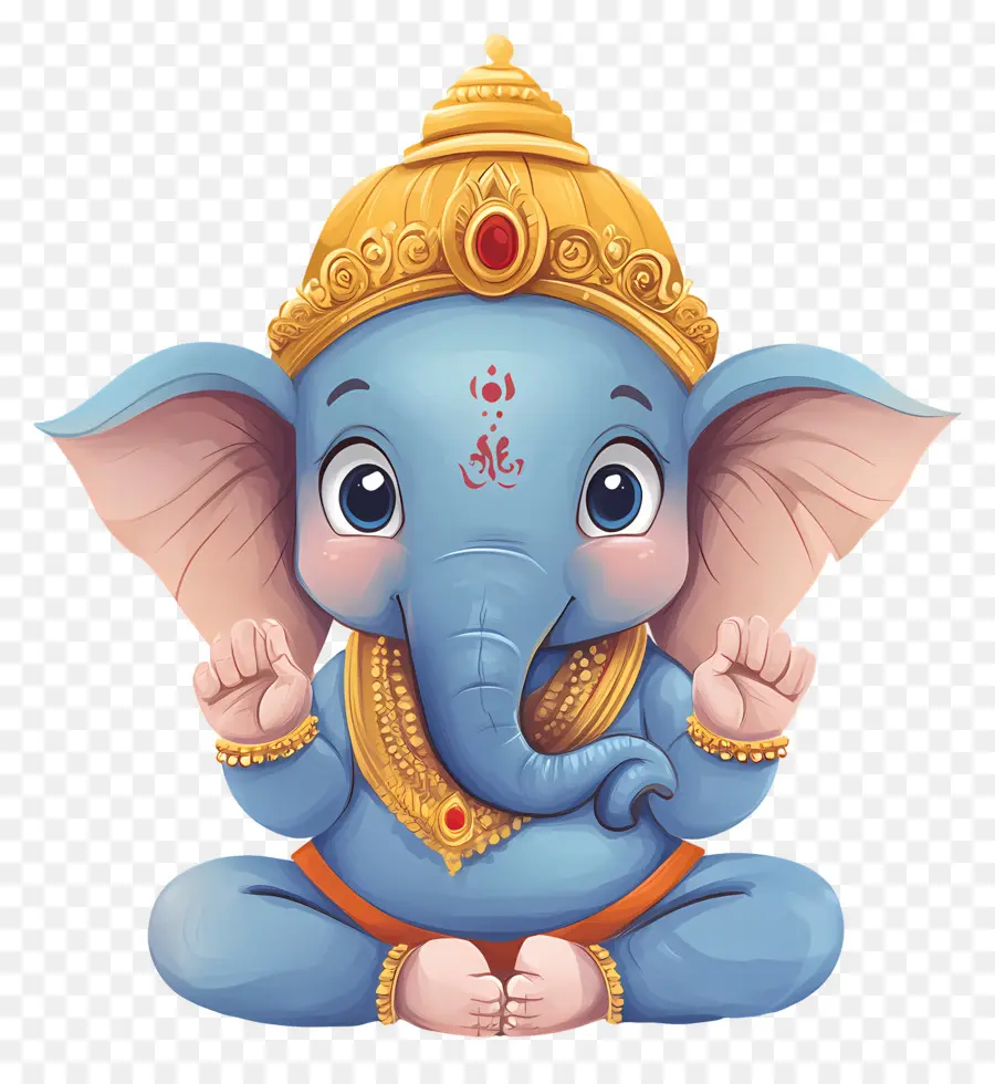 Ganpati，Ganesha Fofo PNG