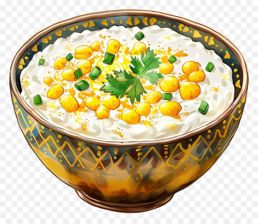 Boondi Raita Raita，Tigela De Comida PNG