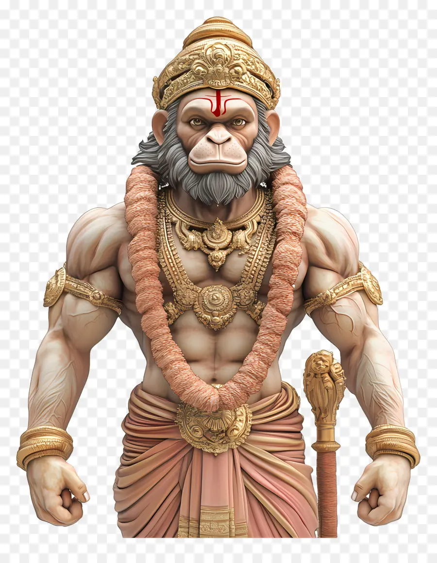 Hanuman，Macaco Mítico PNG