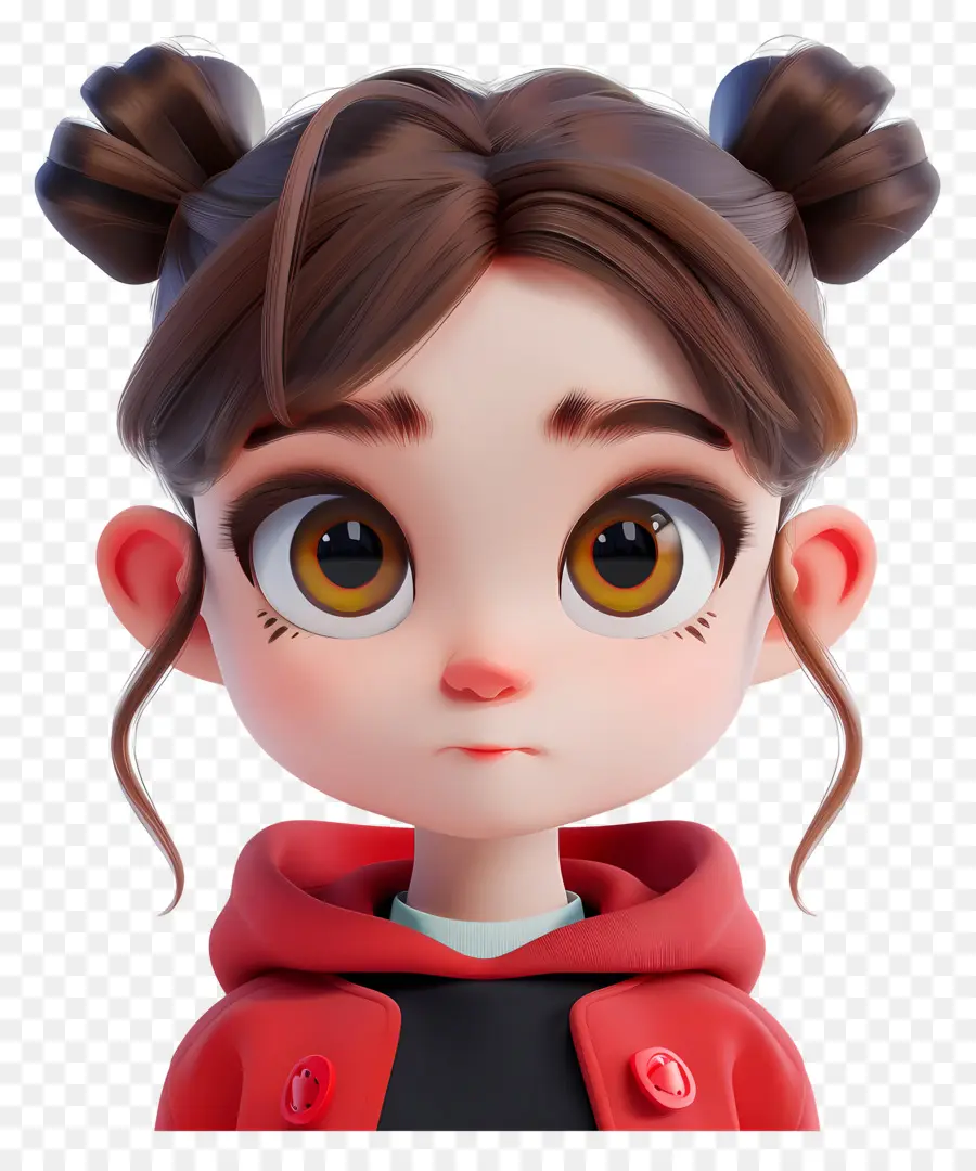 Avatar De Menina 3d，Garota PNG