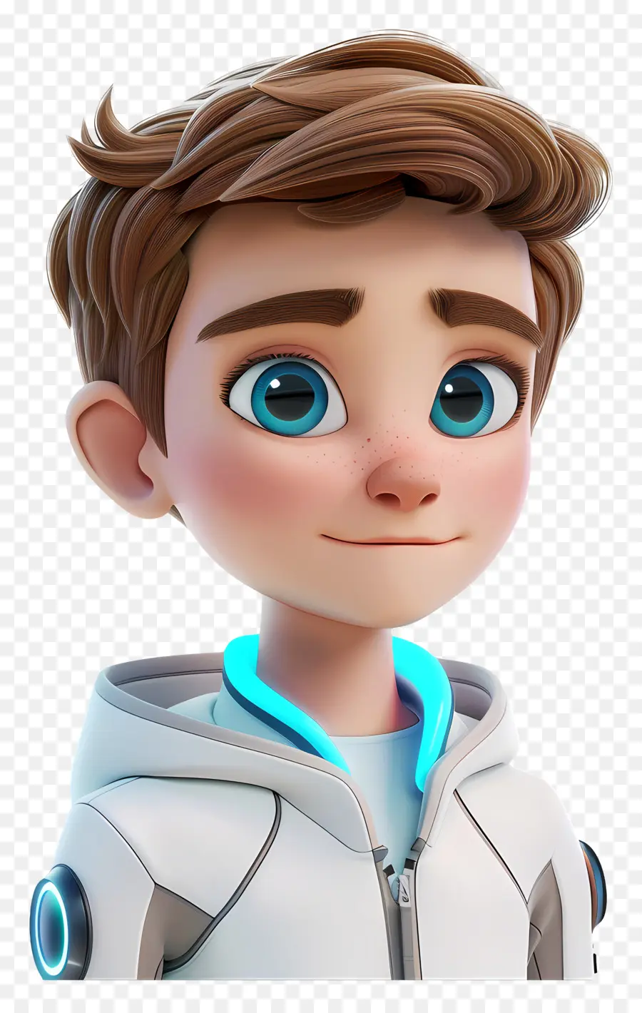 Avatar De Menino 3d，Menino Animado PNG