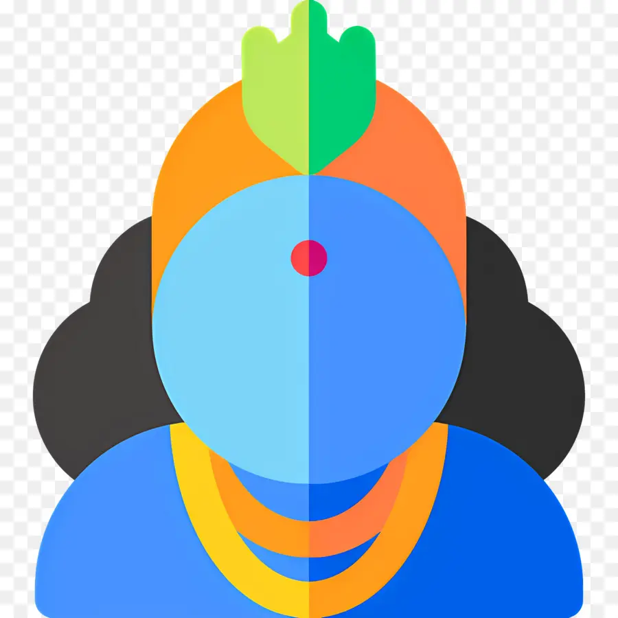 Krishna，Pessoa Abstrata PNG