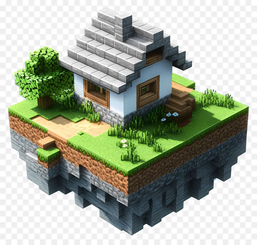 Minecraft，Casa De Rabiscos PNG