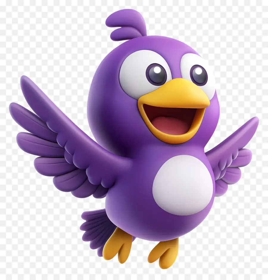 Pássaro Flappy，Pássaro Roxo PNG