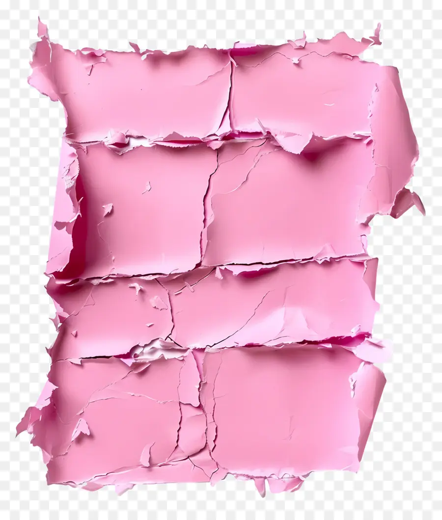 Papel Rasgado Rosa，Papel Rosa PNG