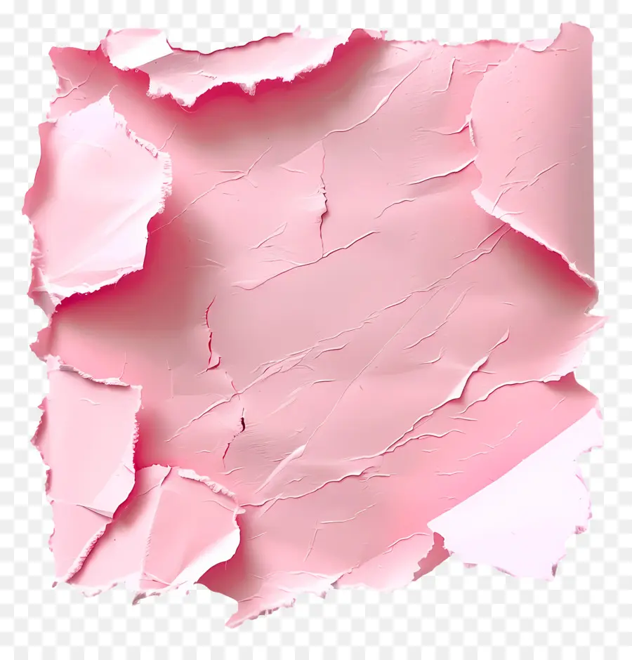 Papel Rasgado Rosa，Papel Rasgado PNG