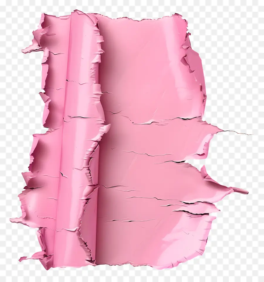 Papel Rasgado Rosa，Papel Rosa PNG