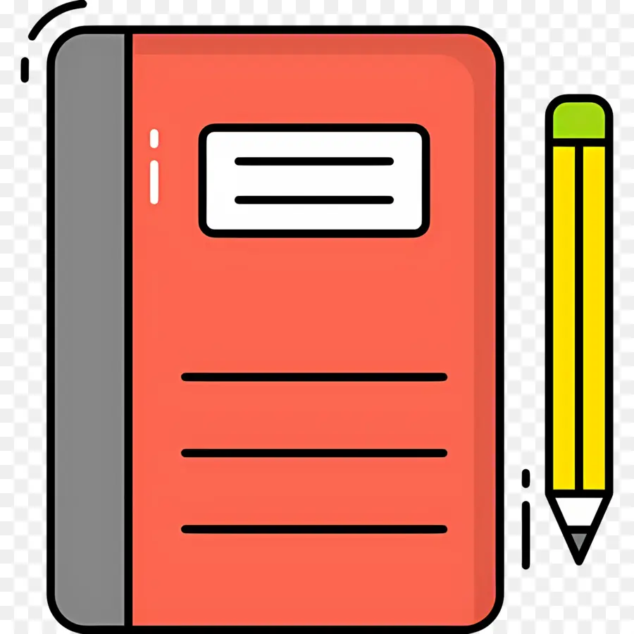 Caderno，Caderno Vermelho PNG