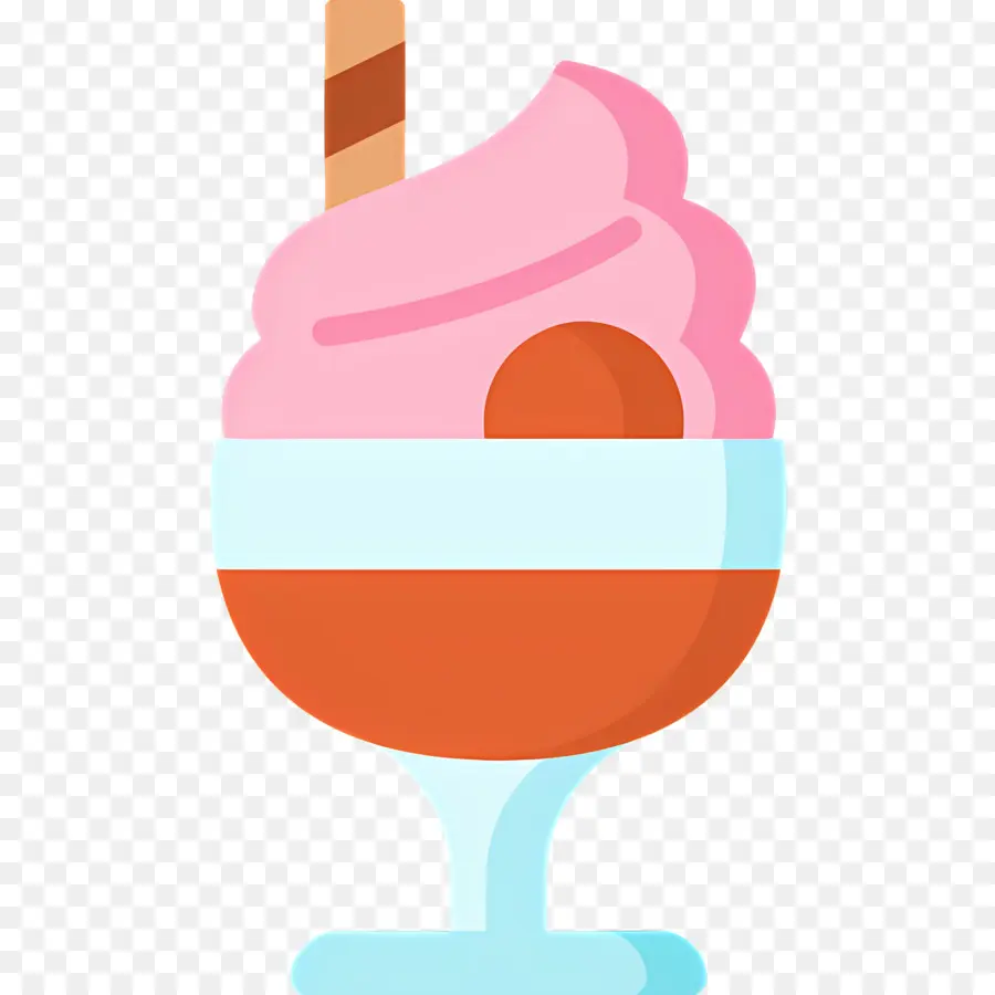 Sundae De Sorvete，Sobremesa PNG