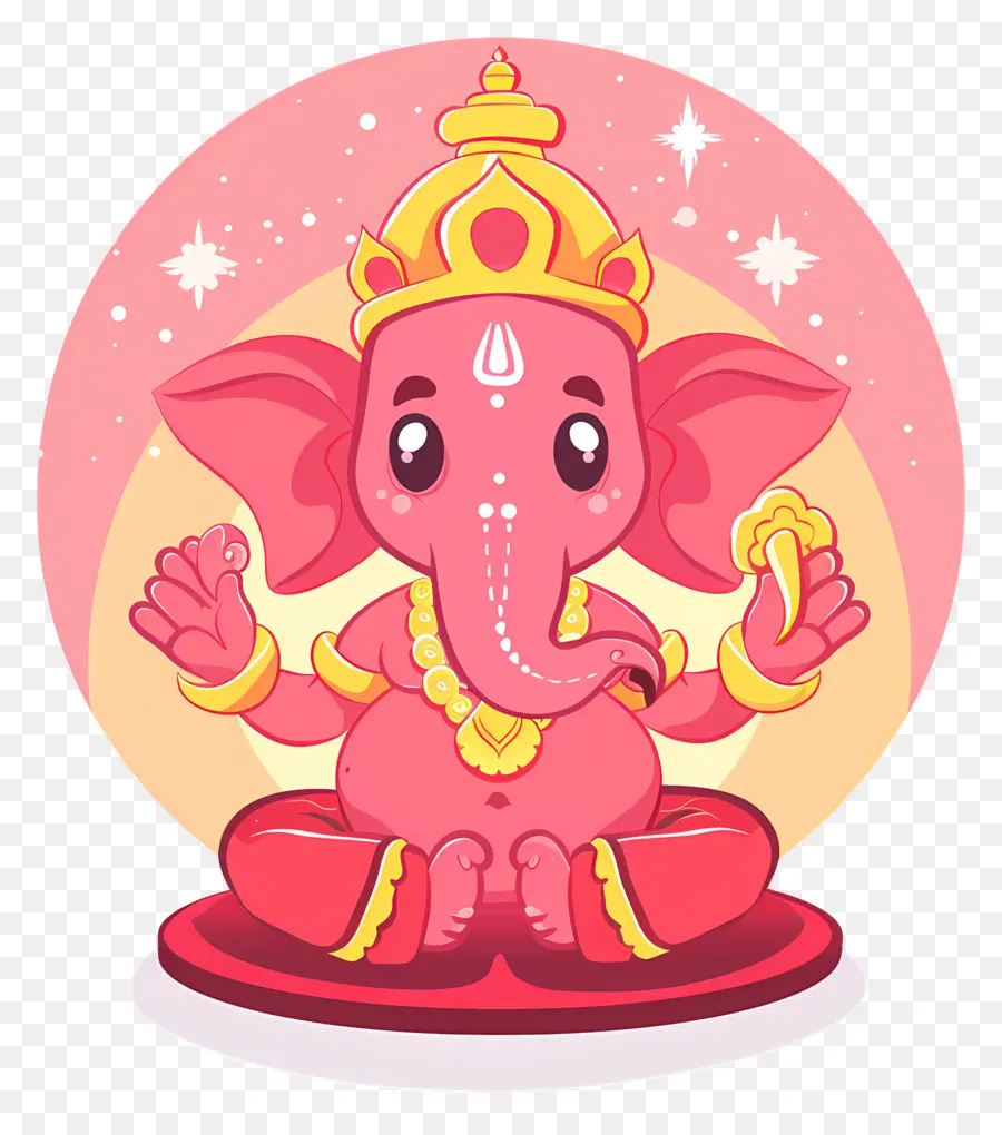 Ganesh Chaturthi，Elefante PNG