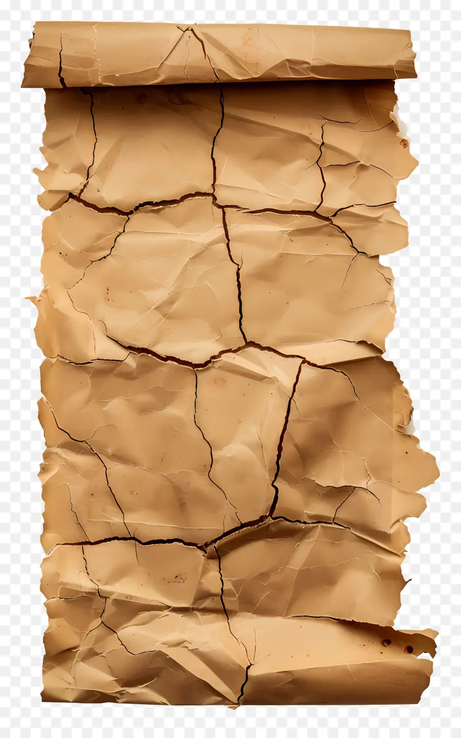 Papel Rasgado Vintage，Papel Amassado PNG