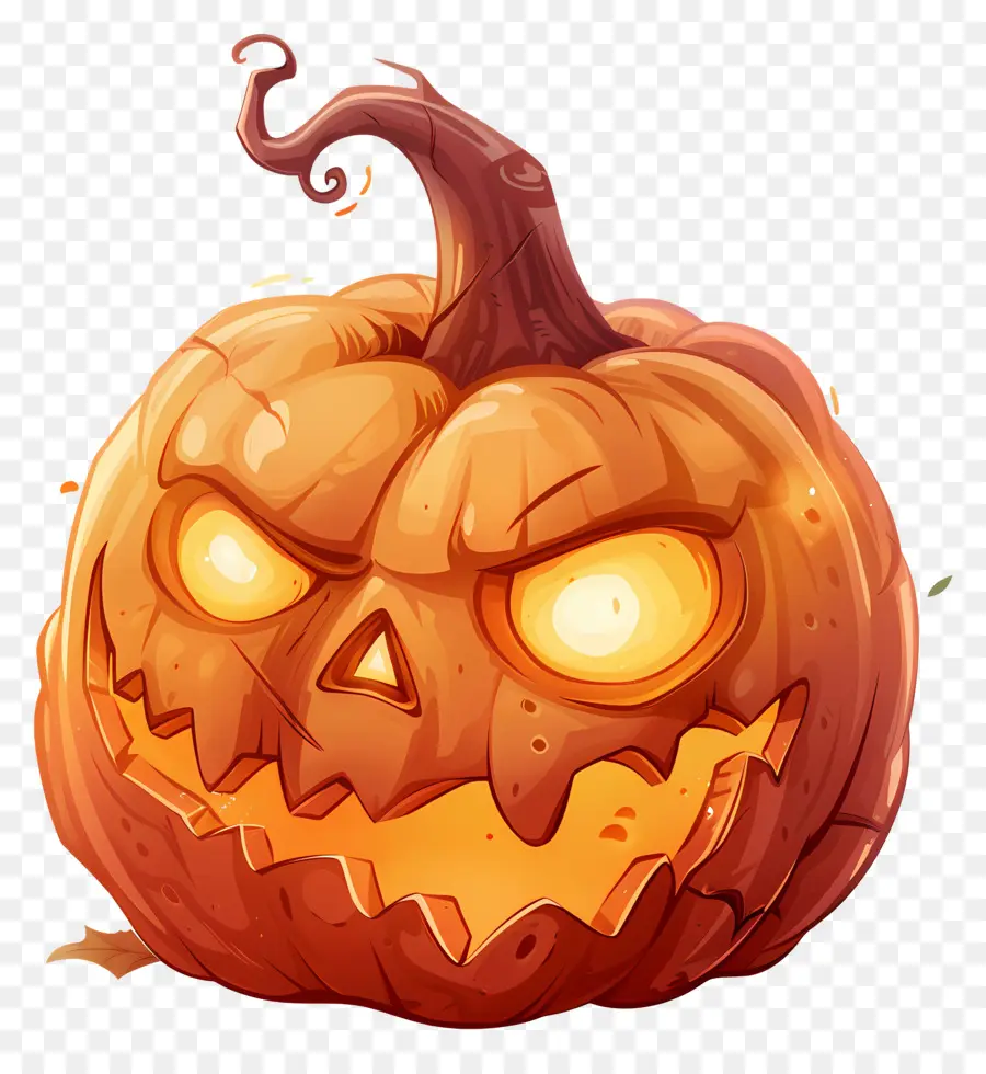 Abóbora De Halloween Animada，Abóbora Sorridente PNG