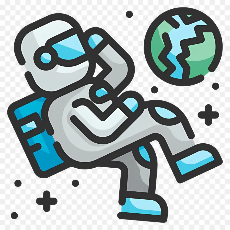 Astronauta，Astronauta No Espaço PNG