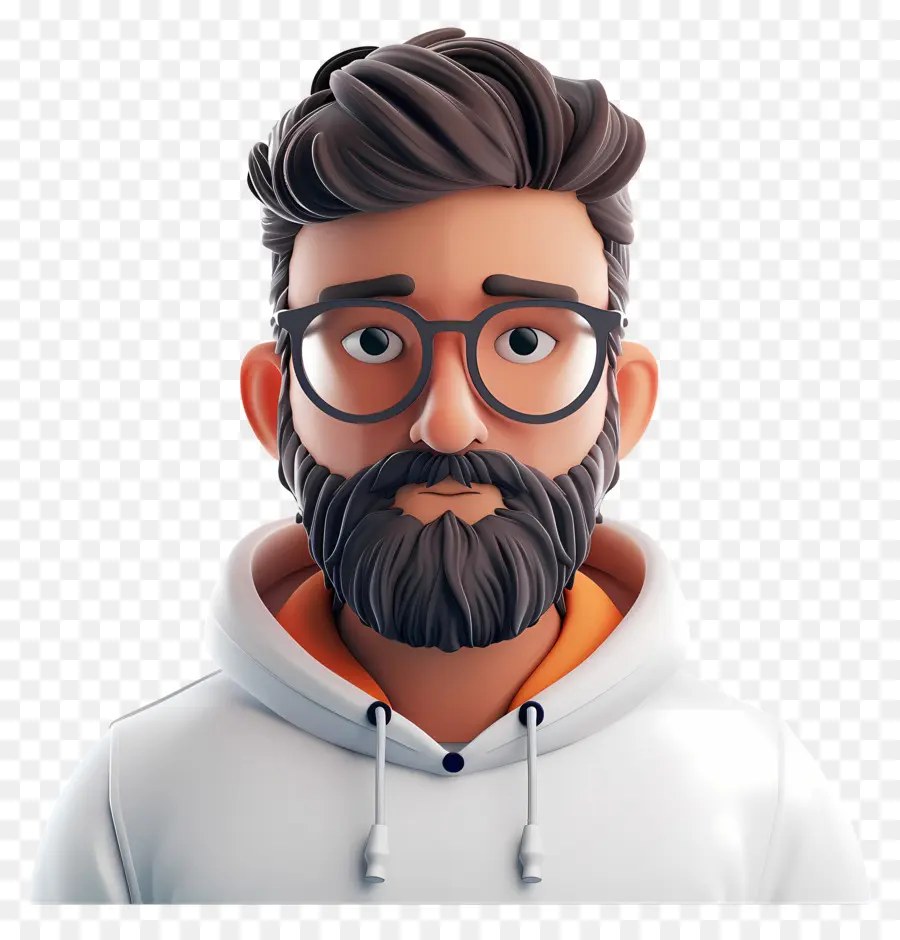 Avatar Masculino 3d，Homem Dos Desenhos Animados PNG