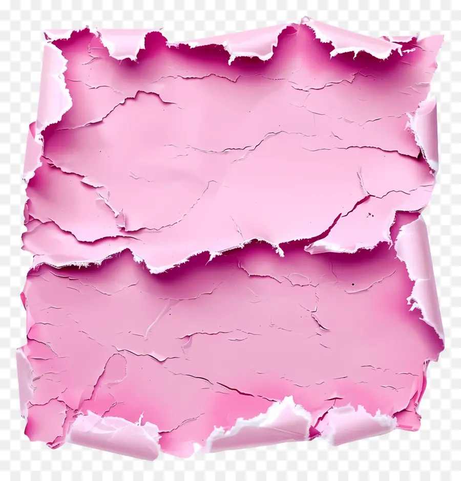 Papel Rasgado Rosa，Papel Rasgado PNG