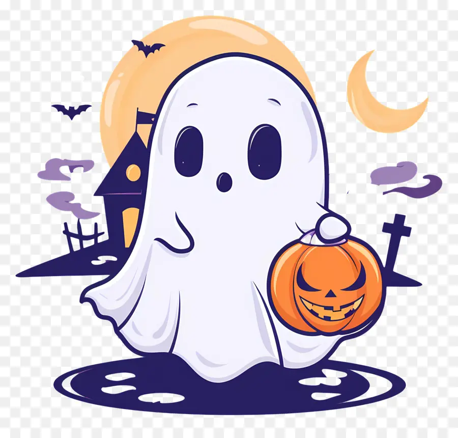 Fantasma Do Dia Das Bruxas，Fantasma PNG