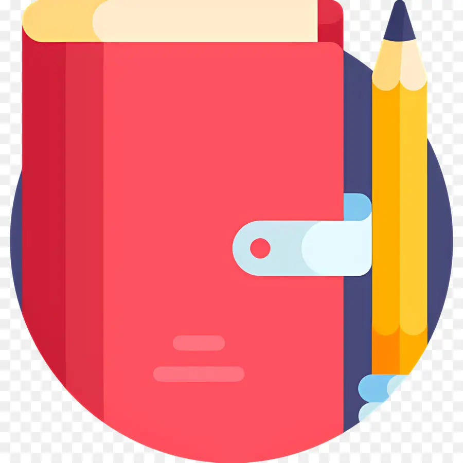 Caderno，Caderno Vermelho PNG