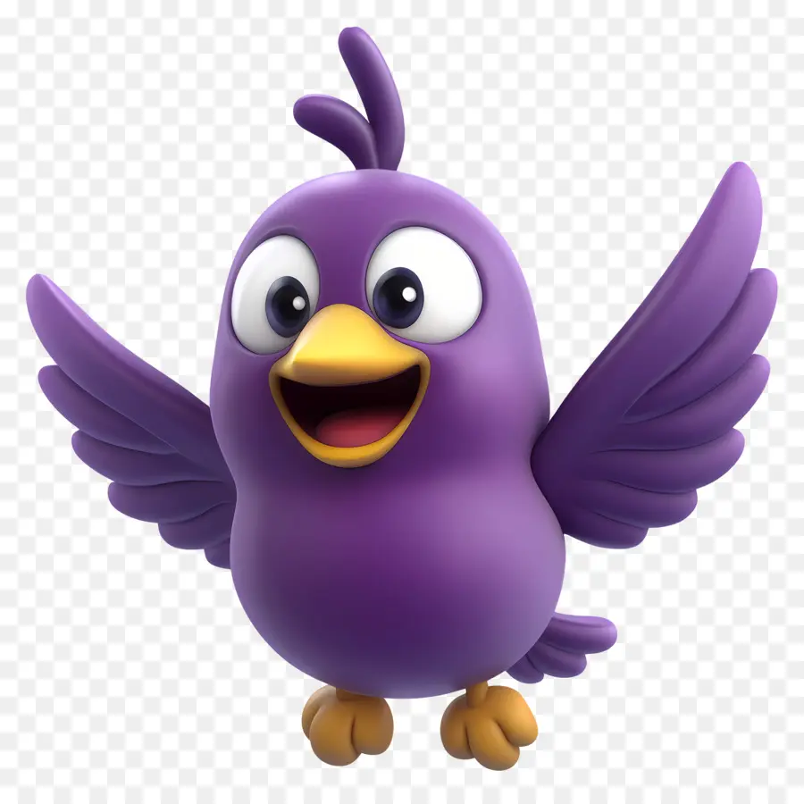 Pássaro Flappy，Pássaro Roxo PNG