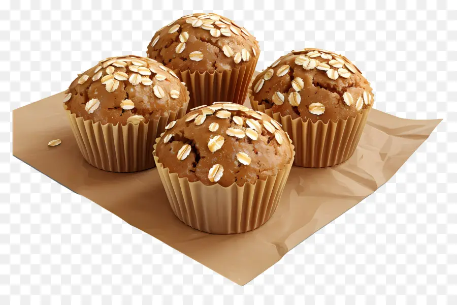 Muffins De Aveia，Muffins PNG