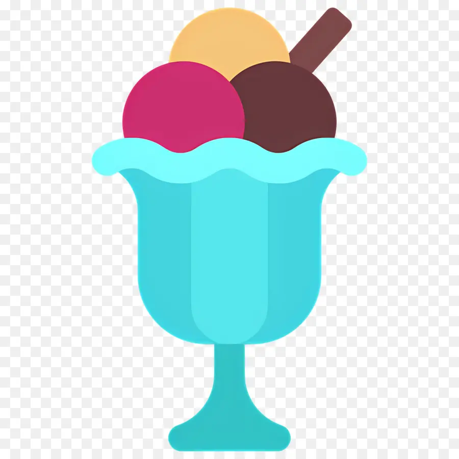 Sundae De Sorvete，Sobremesa PNG