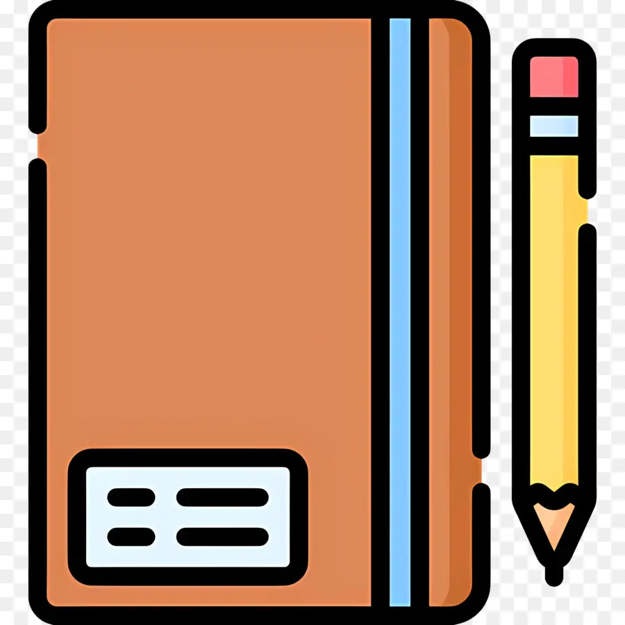 Caderno，Caderno E Caneta PNG