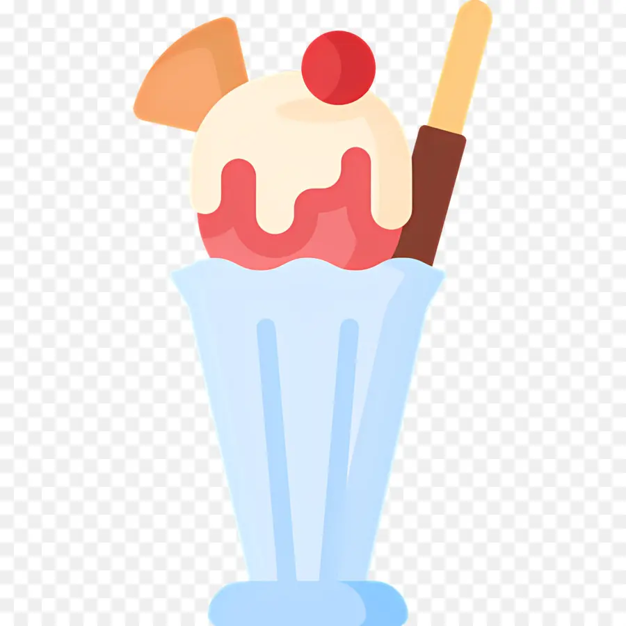 Sundae De Sorvete，Sorvete PNG