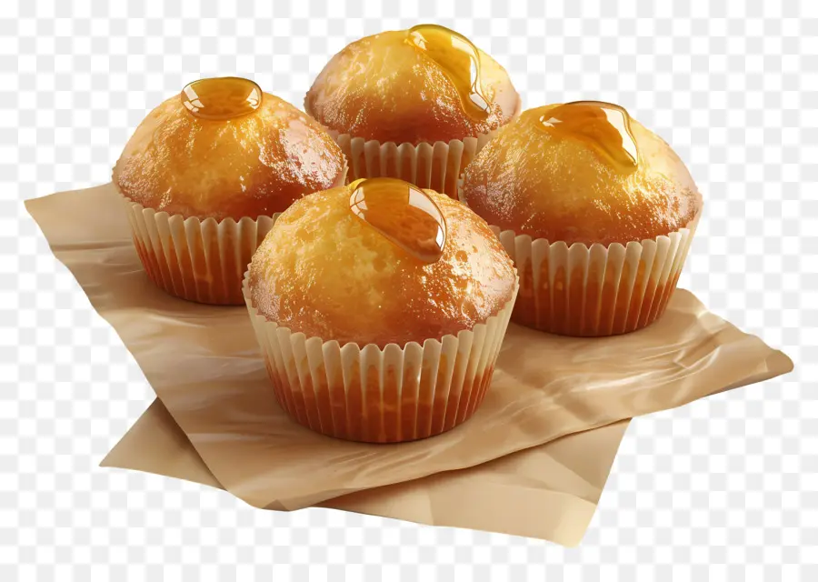 Muffins De Mel，Muffins PNG