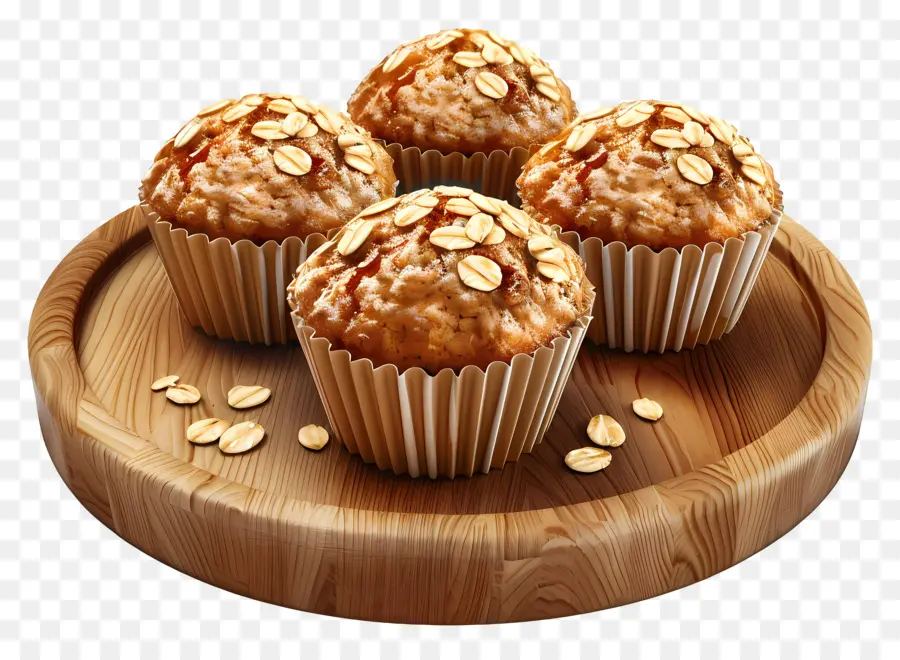 Muffins De Aveia，Muffins PNG