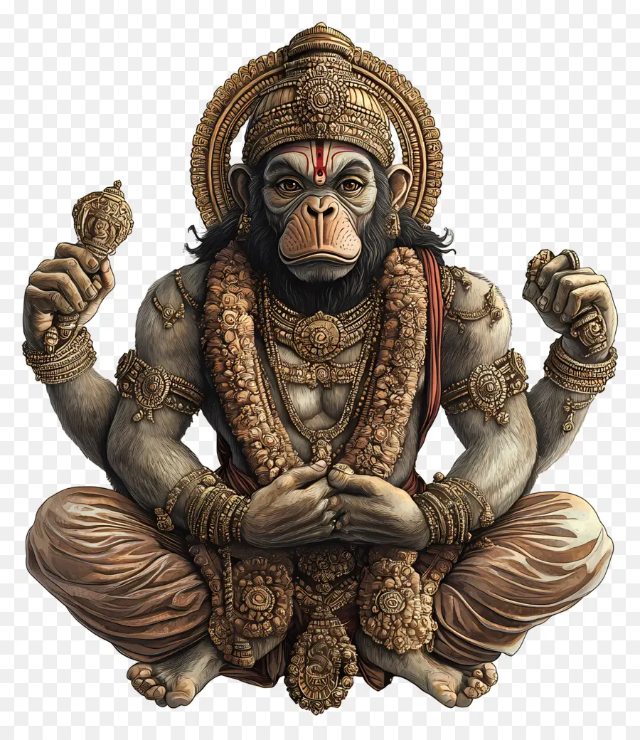 Hanuman，Divindade Macaco PNG