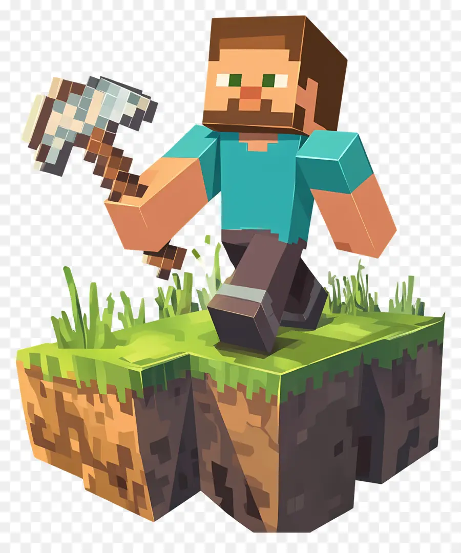 Minecraft，Personagem Minecraft PNG