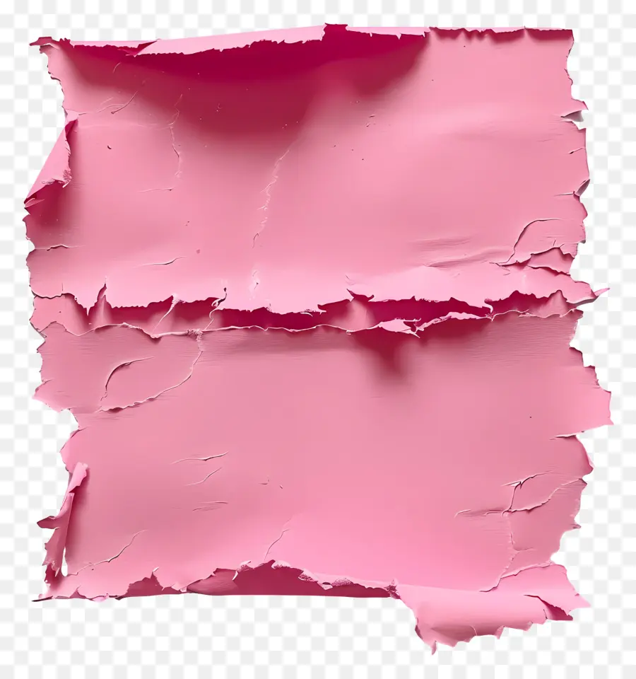 Papel Rasgado Rosa，Papel Rosa PNG