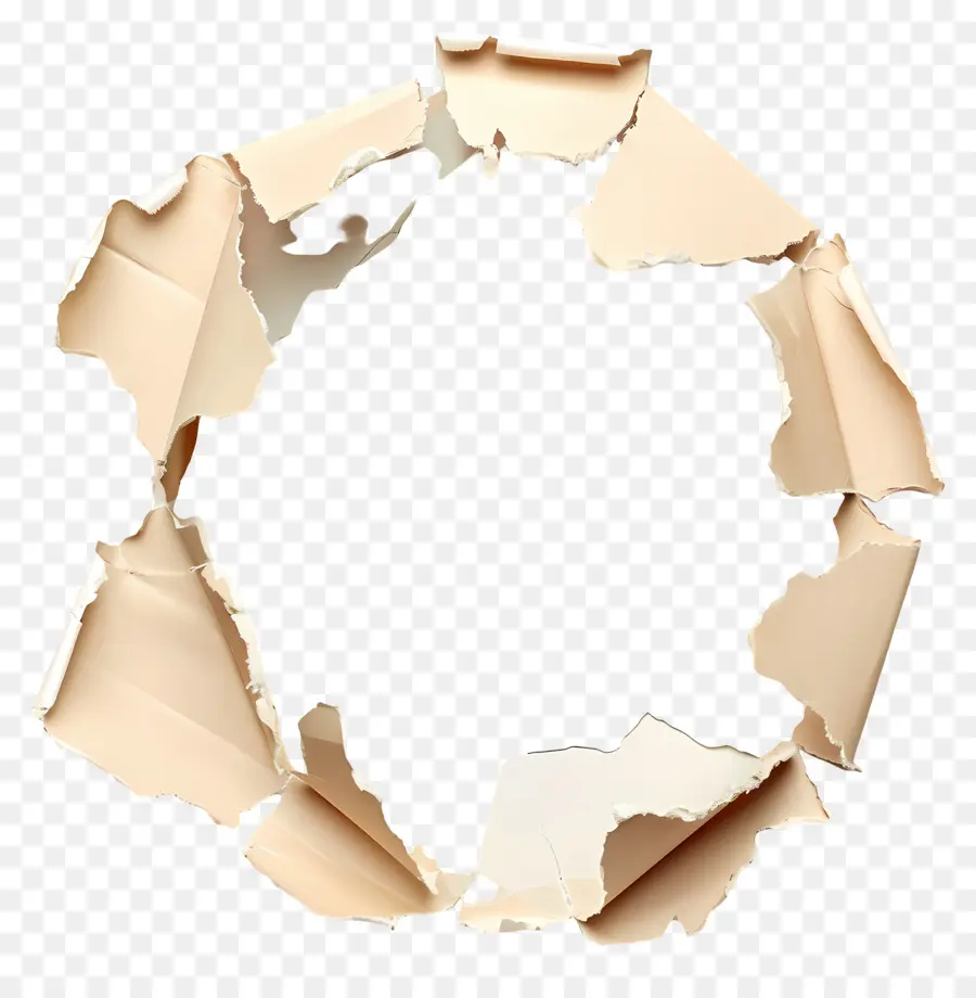 Buraco De Papel Rasgado，Papel Rasgado PNG