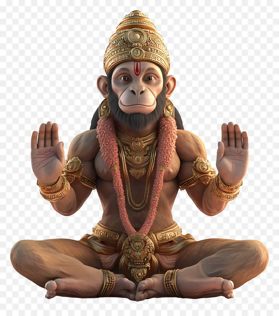 Hanuman，Divindade Macaco PNG