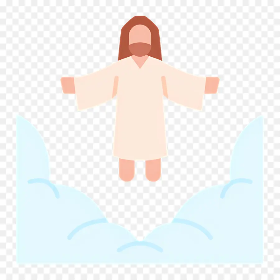 Jesus，Figura Flutuante PNG