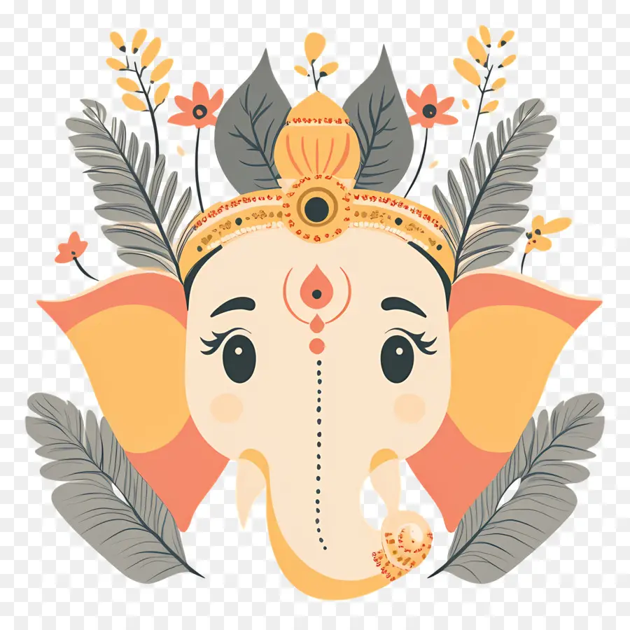 Ganesh Chaturthi，Cabeça De Elefante PNG