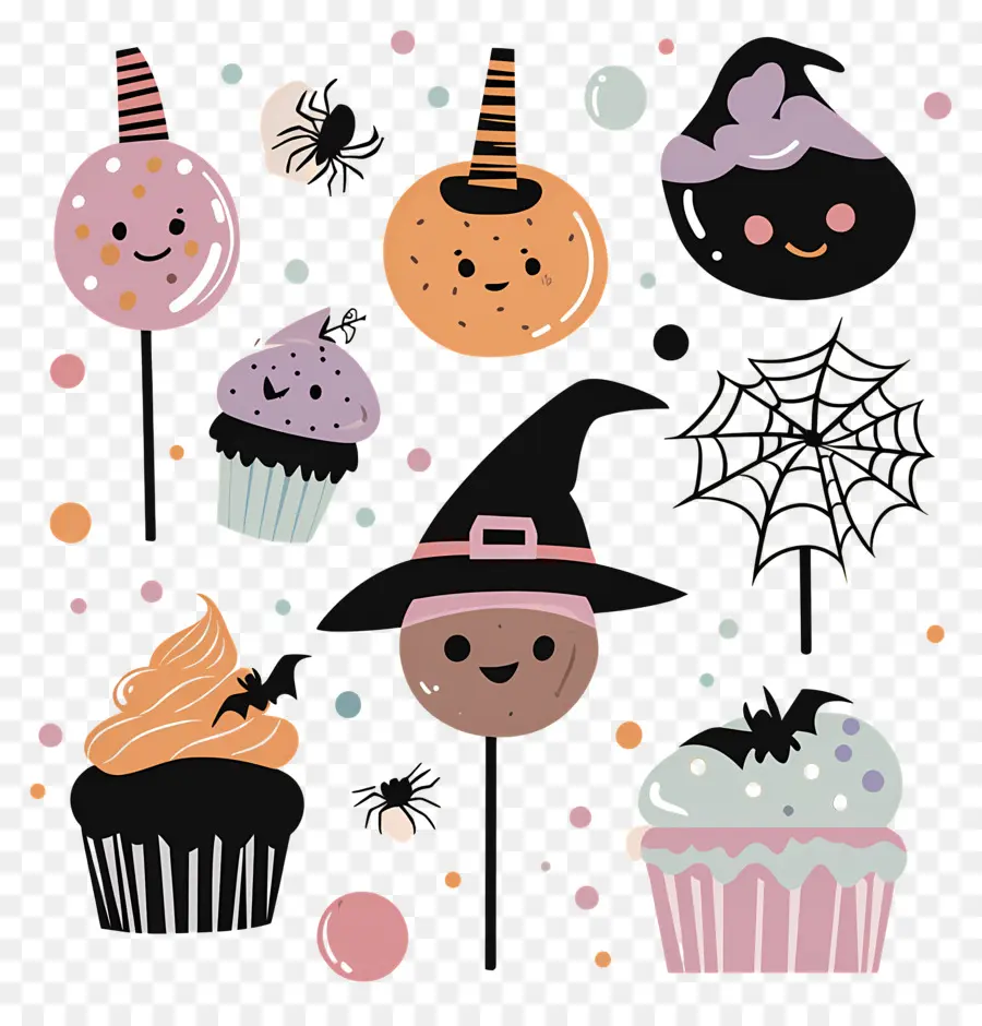 Doces De Halloween，Guloseimas De Halloween PNG