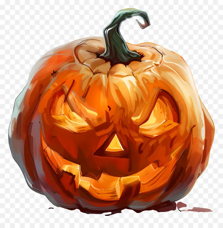 Abóbora De Halloween Animada，Abóbora PNG