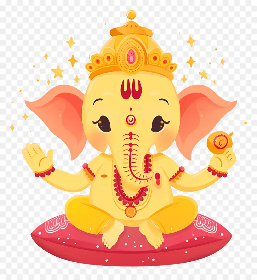 Ganesh Chaturthi，Elefante PNG