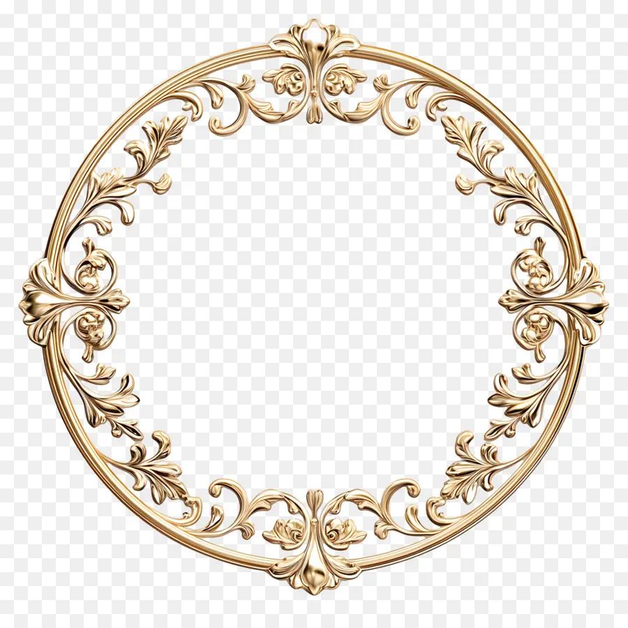 Moldura Círculo De Casamento，Moldura Circular Ornamentada PNG