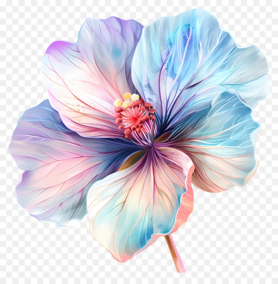 Flor Pastel，Flor Colorida PNG