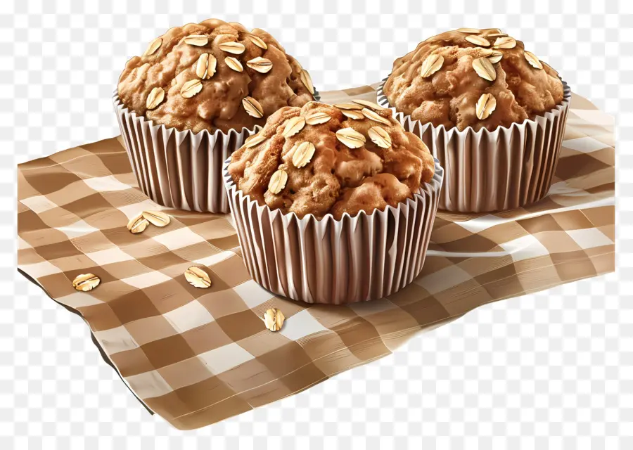 Muffins De Aveia，Muffins PNG