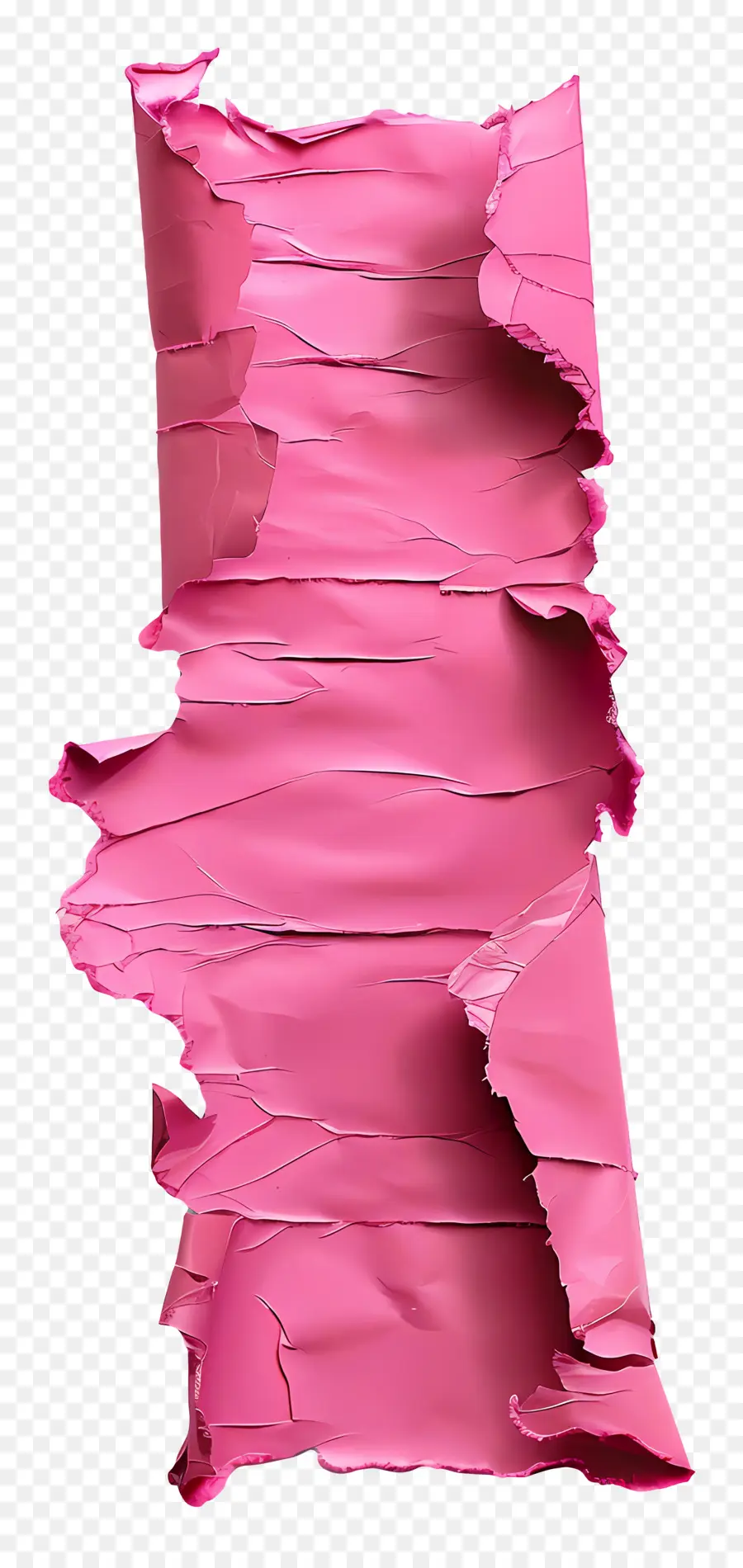 Papel Rasgado Rosa，Rasgado PNG