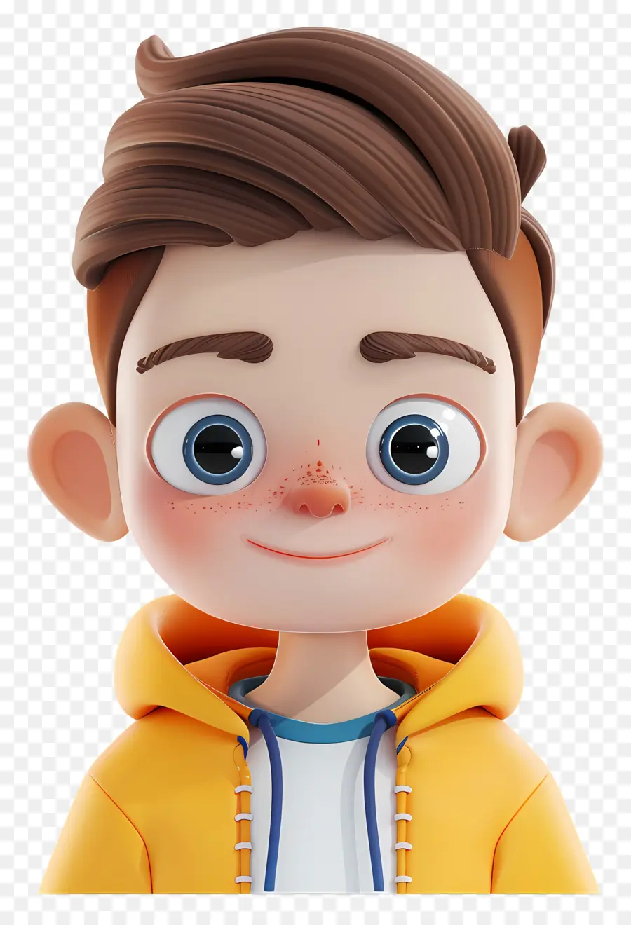 Avatar De Menino 3d，Menino Dos Desenhos Animados PNG