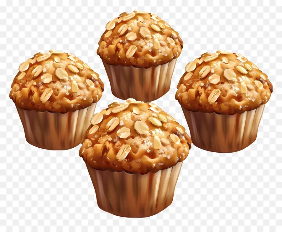 Muffins De Aveia，Muffins PNG