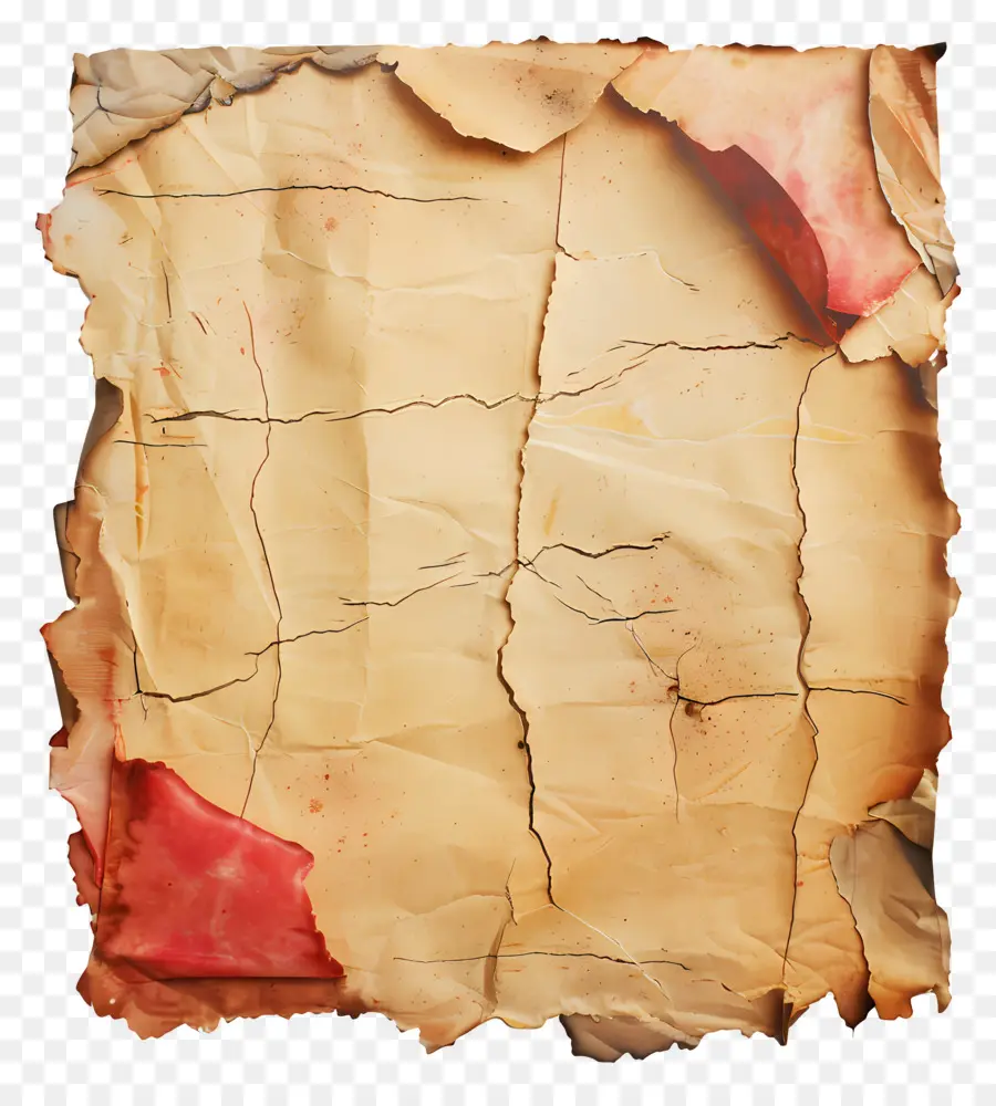 Papel Rasgado Vintage，Papel Velho PNG