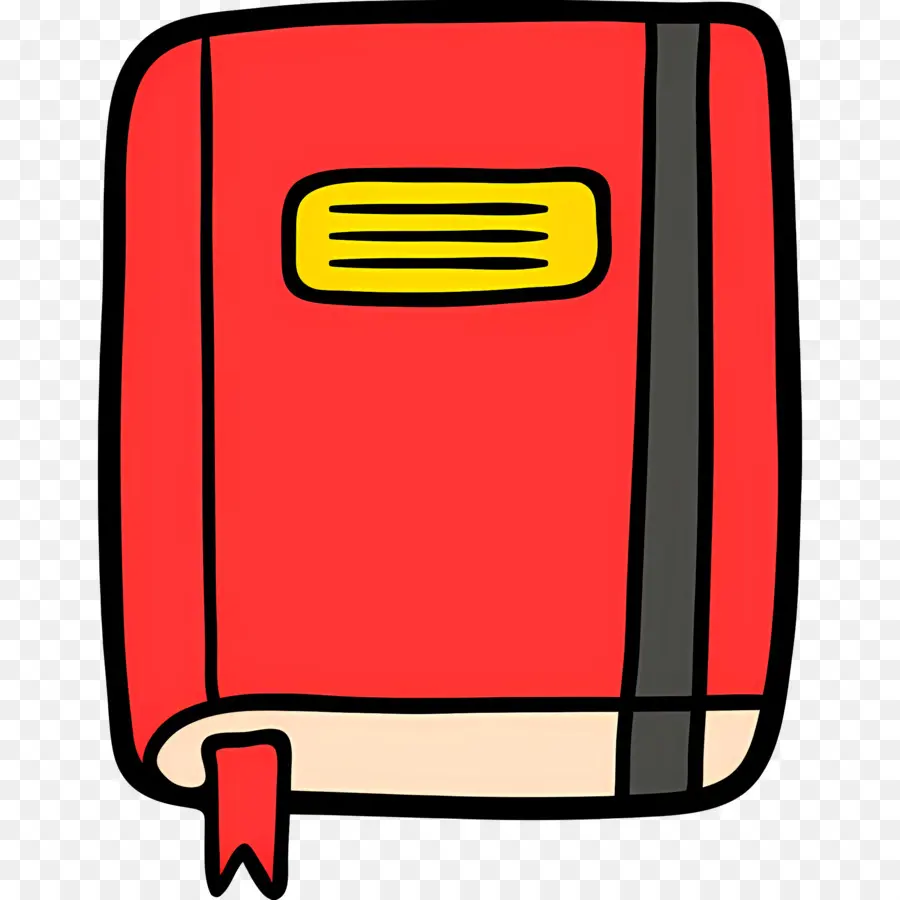 Caderno，Livro Vermelho PNG