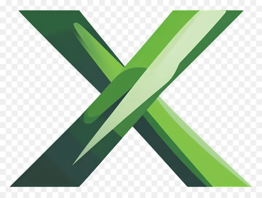 Verde X，Logotipo PNG