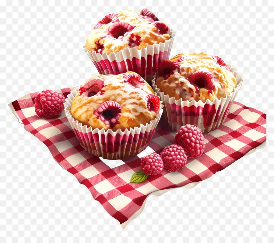 Muffins De Framboesa，Muffins PNG