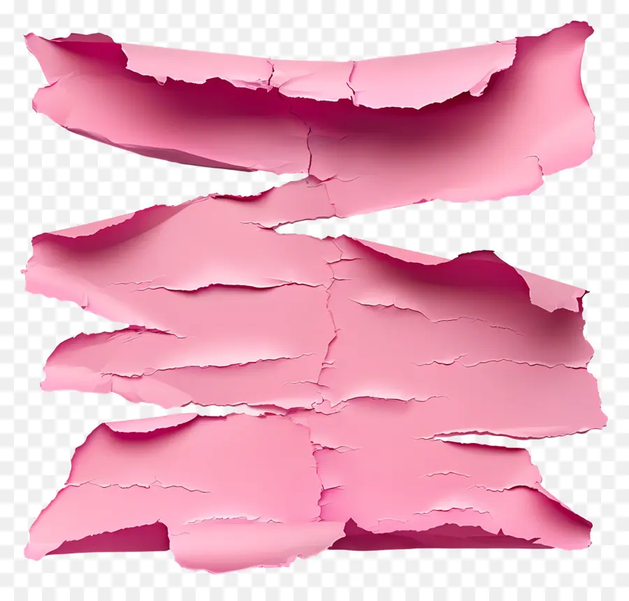 Papel Rasgado Rosa，Papel Rasgado PNG